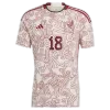 A.GUARDADO #18 Mexico Away Jersey World Cup 2022 Men - myjersey