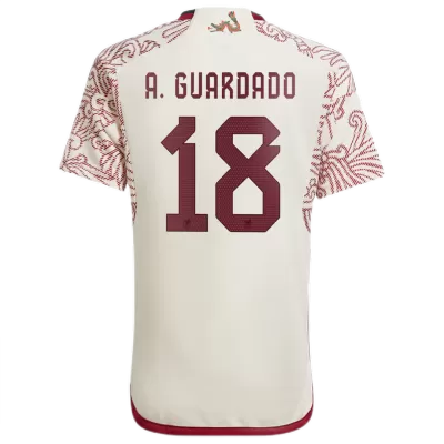 A.GUARDADO #18 Mexico Away Jersey World Cup 2022 Men - myjersey