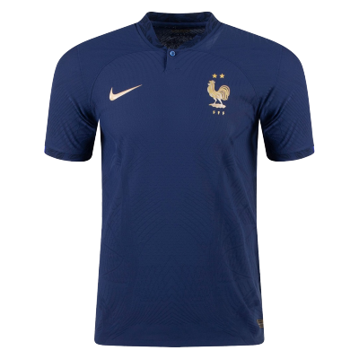 France Home Authentic Jersey World Cup 2022 Men - myjersey