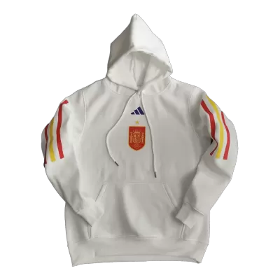 Spain Sweater Hoodie 2022/23 Men White - myjersey