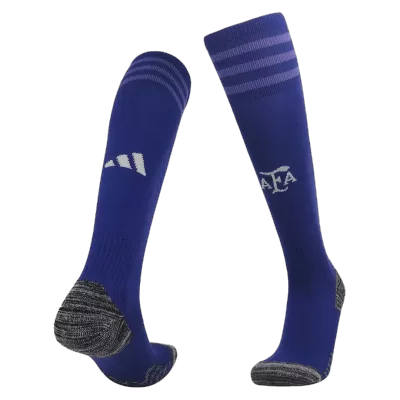 Argentina Away Soccer Socks 2022 Men - myjersey