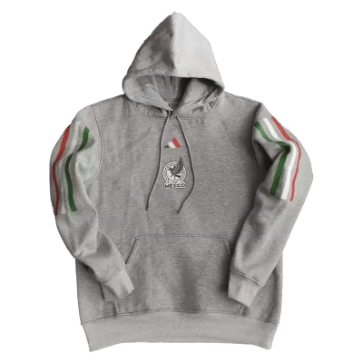 Mexico Sweater Hoodie 2022 Men Gray - myjersey