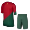 Portugal Home Kids Jerseys Kit 2022/23 - myjersey