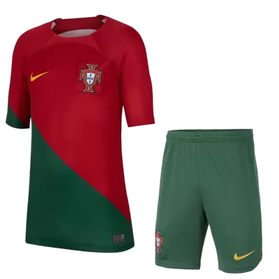 Portugal Home Kids Jerseys Kit 2022/23 - myjersey