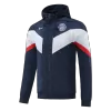 PSG Hoodie Windbreaker Jacket 2022/23 Men - Navy&White - myjersey