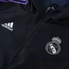 Real Madrid Hoodie Windbreaker Jacket 2022/23 Men - Black - myjersey