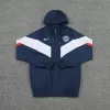 PSG Hoodie Windbreaker Jacket 2022/23 Men - Navy&White - myjersey