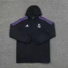 Real Madrid Hoodie Windbreaker Jacket 2022/23 Men - Black - myjersey