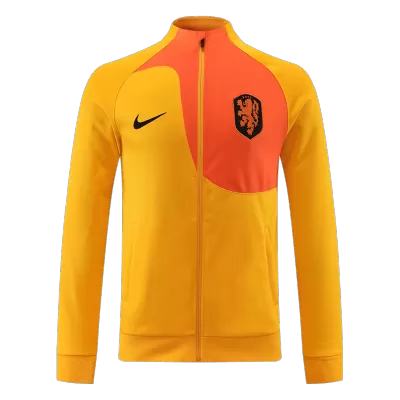 Netherlands Track Jacket 2022 Men - Orange - myjersey