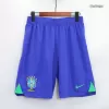 Brazil Home Soccer Shorts 2022 Men - myjersey