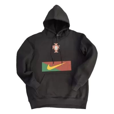 Portugal Sweater Hoodie 2022/23 Men Black - myjersey