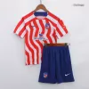 Atletico Madrid Home Kids Jerseys Kit 2022/23 - myjersey