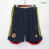 Colombia Home Soccer Shorts 2022 Men - myjersey