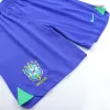 Brazil Home Soccer Shorts 2022 Men - myjersey