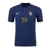 BENZEMA #19 France Home Authentic Jersey World Cup 2022 Men - myjersey