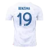 BENZEMA #19 France Away Jersey World Cup 2022 Men - myjersey