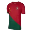 RONALDO #7 Portugal Home Authentic Jersey World Cup 2022 Men - myjersey