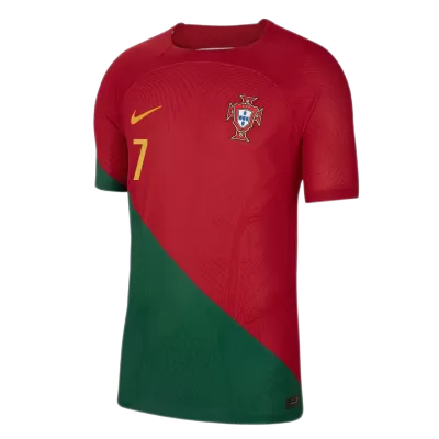 RONALDO #7 Portugal Home Authentic Jersey World Cup 2022 Men - myjersey