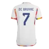 DE BRUYNE #7 Belgium Away Jersey World Cup 2022 Men - myjersey