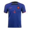 VIRGIL #4 Netherlands Away Jersey World Cup 2022 Men - myjersey