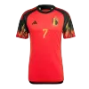 DE BRUYNE #7 Belgium Home Authentic Jersey World Cup 2022 Men - myjersey