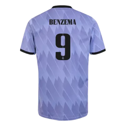 BENZEMA #9 Real Madrid Away Jersey 2022/23 Men - myjersey