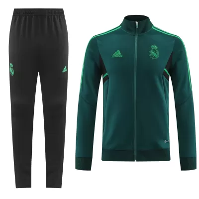 Real Madrid Jacket Tracksuit 2022/23 Green - myjersey