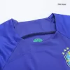 Brazil Away World Cup Kids Jerseys Kit 2022 - myjersey