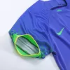 Brazil Away World Cup Kids Jerseys Kit 2022 - myjersey