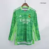 Real Madrid Goalkeeper Long Sleeve Soccer Jersey 2021/22 Men - myjersey