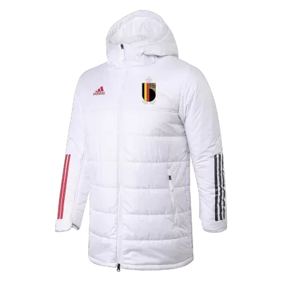 Belgium Winter Jacket 2022 Men - White - myjersey