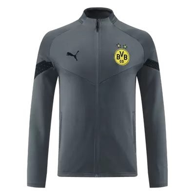 Borussia Dortmund Track Jacket 2022/23 Men - Gray - myjersey