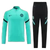 Inter Milan 1/4 Zip Tracksuit 2022/23 Green - myjersey