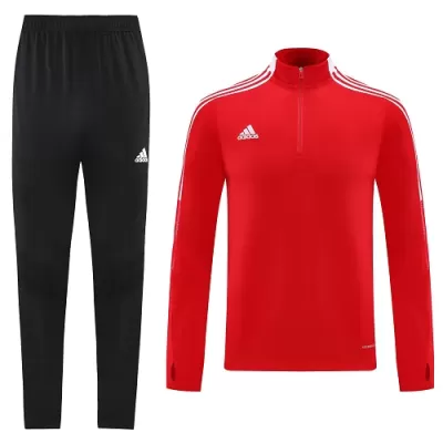 1/4 Zip Customize Tracksuit 2021/22 Red - myjersey