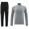 1/4 Zip Customize Tracksuit 2021/22 Gray - myjersey