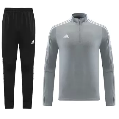 1/4 Zip Customize Tracksuit 2021/22 Gray - myjersey