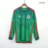 H.LOZANO #22 Mexico Home Long Sleeve Soccer Jersey 2022 Men - myjersey