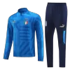 Italy Jacket Tracksuit 2022 Blue - myjersey