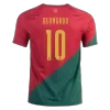 BERNARDO #10 Portugal Home Jersey World Cup 2022 Men - myjersey