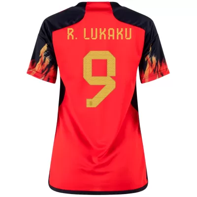 R.LUKAKU #9 Belgium Home Jersey World Cup 2022 Men - myjersey