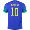 NEYMAR JR #10 Brazil Away Authentic Jersey 2022 Men - myjersey