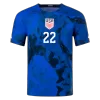 YEDLIN #22 USA Away Authentic Jersey World Cup 2022 Men - myjersey