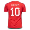 RAMSEY #10 Wales Home Jersey World Cup 2022 Men - myjersey