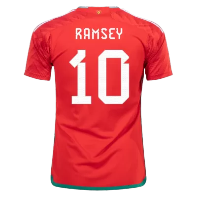 RAMSEY #10 Wales Home Jersey World Cup 2022 Men - myjersey