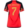 DE BRUYNE #7 Belgium Home Jersey World Cup 2022 Men - myjersey