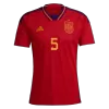 SERGIO #5 Spain Home Jersey World Cup 2022 Men - myjersey