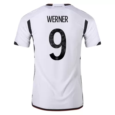 WERNER #9 Germany Home Authentic Jersey World Cup 2022 Men - myjersey