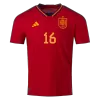 RODRI #16 Spain Home Authentic Jersey World Cup 2022 Men - myjersey