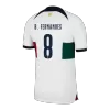 B.FERNANDES #8 Portugal Away Jersey World Cup 2022 Men - myjersey