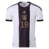 SANÉ #19 Germany Home Authentic Jersey World Cup 2022 Men - myjersey